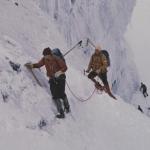 In der Clariden Nord-Ostwand